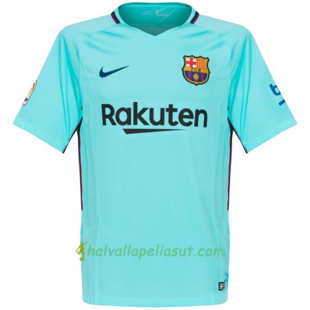 Jalkapallo Pelipaidat FC Barcelona Vieraspaita 2017-2018 Lyhythihainen