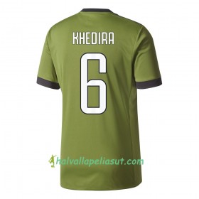 Jalkapallo Pelipaidat Juventus Khedira 6 3 Paita 2017-2018 Lyhythihainen