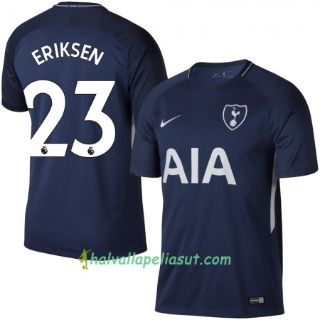 Jalkapallo Pelipaidat Tottenham Hotspur Eriksen 23 Vieraspaita 2017-2018 Lyhythihainen