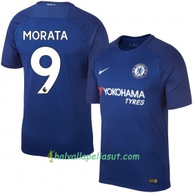 Jalkapallo Pelipaidat Chelsea Morata Kotipaita 2017-2018 Lyhythihainen