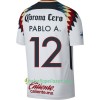 Jalkapallo Pelipaidat Club América Pablo A. Vieraspaita 2017-2018 Lyhythihainen