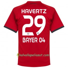 Jalkapallo Pelipaidat Bayer 04 Leverkusen Havertz Vieraspaita 2017-2018 Lyhythihainen