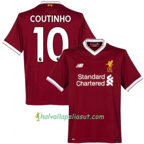 Jalkapallo Pelipaidat Liverpool Coutinho Kotipaita 2017-2018 Lyhythihainen