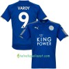 Jalkapallo Pelipaidat Leicester City Vardy Kotipaita 2017-2018 Lyhythihainen
