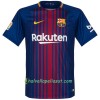 Jalkapallo Pelipaidat FC Barcelona Kotipaita 2017-2018 Lyhythihainen