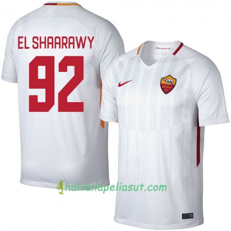 Jalkapallo Pelipaidat AS Roma El Shaarawy 92 Vieraspaita 2017-2018 Lyhythihainen