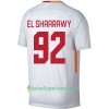 Jalkapallo Pelipaidat AS Roma El Shaarawy 92 Vieraspaita 2017-2018 Lyhythihainen