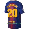 Jalkapallo Pelipaidat FC Barcelona S. Roberto 20 Kotipaita 2017-2018 Lyhythihainen