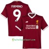Jalkapallo Pelipaidat Liverpool Firmino Kotipaita 2017-2018 Lyhythihainen