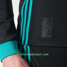Jalkapallo Pelipaidat Real Madrid Vieraspaita 2017-2018 Pitkähihainen 