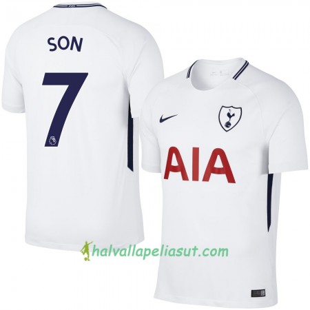 Jalkapallo Pelipaidat Tottenham Hotspur Son 7 Kotipaita 2017-2018 Lyhythihainen