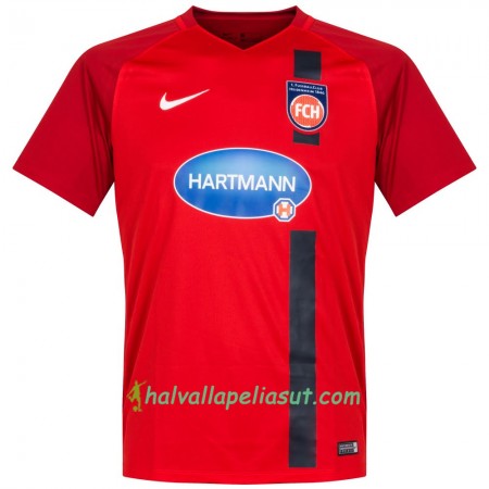 Jalkapallo Pelipaidat 1. FC Heidenheim Domácí Kotipaita 2017-2018 Lyhythihainen