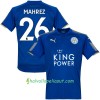 Jalkapallo Pelipaidat Leicester City Mahrez Kotipaita 2017-2018 Lyhythihainen