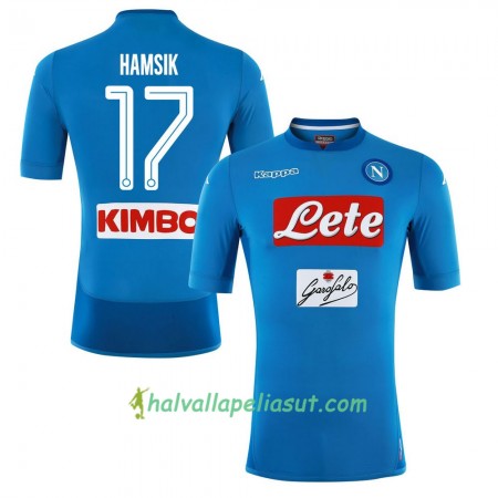 Jalkapallo Pelipaidat SSC Napoli Hamsik 17 Kotipaita 2017-2018 Lyhythihainen