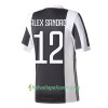 Jalkapallo Pelipaidat Juventus Alex Sandro 12 Kotipaita 2017-2018 Lyhythihainen