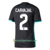 Jalkapallo Pelipaidat Real Madrid Carvajal Vieraspaita 2017-2018 Lyhythihainen