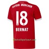 Jalkapallo Pelipaidat FC Bayern München Bernat 18 Kotipaita 2017-2018 Lyhythihainen