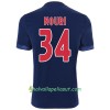 Jalkapallo Pelipaidat AFC Ajax Nouri 34 Vieraspaita 2017-2018 Lyhythihainen