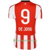 Jalkapallo Pelipaidat PSV De Jong 9 Kotipaita 2017-2018 Lyhythihainen