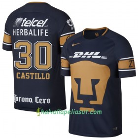 Jalkapallo Pelipaidat Pumas UNAM Castillo Kotipaita 2017-2018 Lyhythihainen