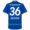 Jalkapallo Pelipaidat FC Schalke 04 Embolo 36 Kotipaita 2017-2018 Lyhythihainen