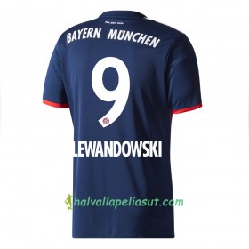 Jalkapallo Pelipaidat FC Bayern München Lewandowski 9 Vieraspaita 2017-2018 Lyhythihainen