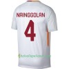 Jalkapallo Pelipaidat AS Roma Nainggolan 4 Vieraspaita 2017-2018 Lyhythihainen