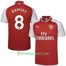 Jalkapallo Pelipaidat Arsenal Ramsey Kotipaita 2017-2018 Lyhythihainen