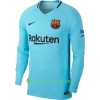 Jalkapallo Pelipaidat FC Barcelona Vieraspaita 2017-2018 Pitkähihainen 