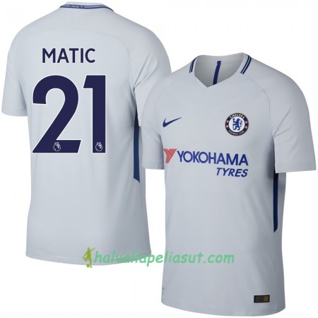 Jalkapallo Pelipaidat Chelsea Matic Vieraspaita 2017-2018 Lyhythihainen