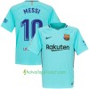 Jalkapallo Pelipaidat FC Barcelona Messi 10 Vieraspaita 2017-2018 Lyhythihainen