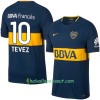 Jalkapallo Pelipaidat Boca Juniors Tevez Kotipaita 2017-2018 Lyhythihainen