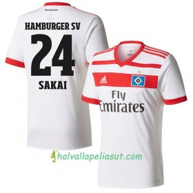 Jalkapallo Pelipaidat Hamburger SV Sakai 24 Kotipaita 2017-2018 Lyhythihainen