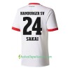 Jalkapallo Pelipaidat Hamburger SV Sakai 24 Kotipaita 2017-2018 Lyhythihainen