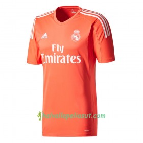 Jalkapallo Pelipaidat Real Madrid Maalivahti Vieraspaita 2017-2018 Lyhythihainen
