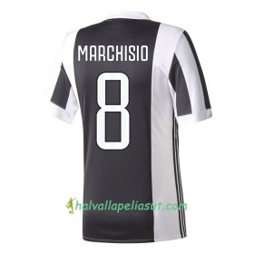Jalkapallo Pelipaidat Juventus Marchisio 8 Kotipaita 2017-2018 Lyhythihainen