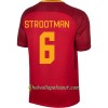 Jalkapallo Pelipaidat AS Roma Strooman 6 Kotipaita 2017-2018 Lyhythihainen