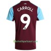 Jalkapallo Pelipaidat West Ham United Carroll 9 Kotipaita 2017-2018 Lyhythihainen