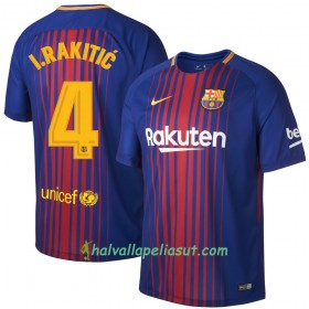 Jalkapallo Pelipaidat FC Barcelona I. Rakitic 4 Kotipaita 2017-2018 Lyhythihainen