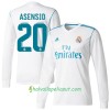 Jalkapallo Pelipaidat Real Madrid Asensio Kotipaita 2017-2018 Pitkähihainen