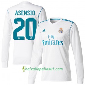Jalkapallo Pelipaidat Real Madrid Asensio Kotipaita 2017-2018 Pitkähihainen