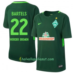 Jalkapallo Pelipaidat Werder Bremen Bartels 22 Kotipaita 2017-2018 Lyhythihainen