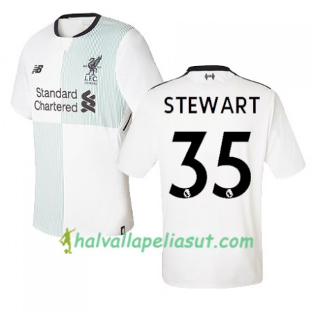 Jalkapallo Pelipaidat Liverpool STEWART 35 Vieraspaita 2017-2018 Lyhythihainen
