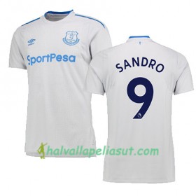 Jalkapallo Pelipaidat Everton SANDRO Vieraspaita 2017-2018 Lyhythihainen