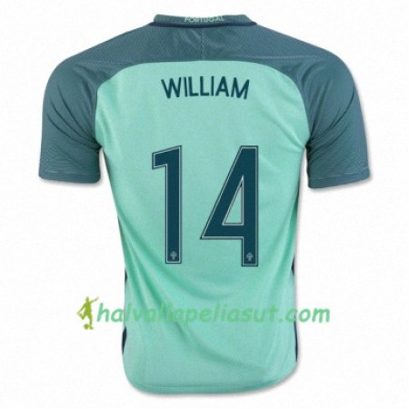 Jalkapallo Pelipaidat Portugali WILLIAM CARVALHO Vieraspaita Euro 2016