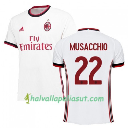 Jalkapallo Pelipaidat AC Milan MYhdysvallatCCHIO 22 Vieraspaita 2017-2018 Lyhythihainen