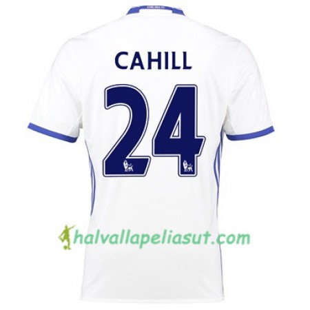 Jalkapallo Pelipaidat Chelsea CAHILL 24 3 Paita 2017-2018 Lyhythihainen