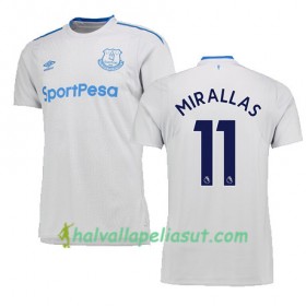 Jalkapallo Pelipaidat Everton MIRALLAS Vieraspaita 2017-2018 Lyhythihainen