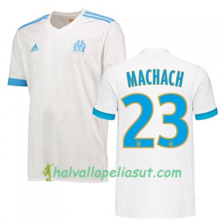 Jalkapallo Pelipaidat Olympique de Marseille ZINEDINE MACHACH 23 Kotipaita 2017-2018 Lyhythihainen
