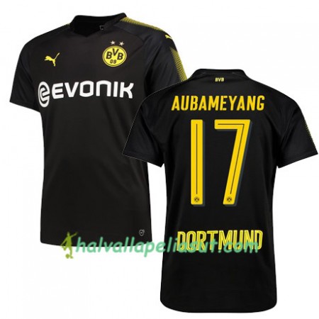Jalkapallo Pelipaidat Borussia Dortmund AUBAMEYANG 17 Vieraspaita 2017-2018 Lyhythihainen